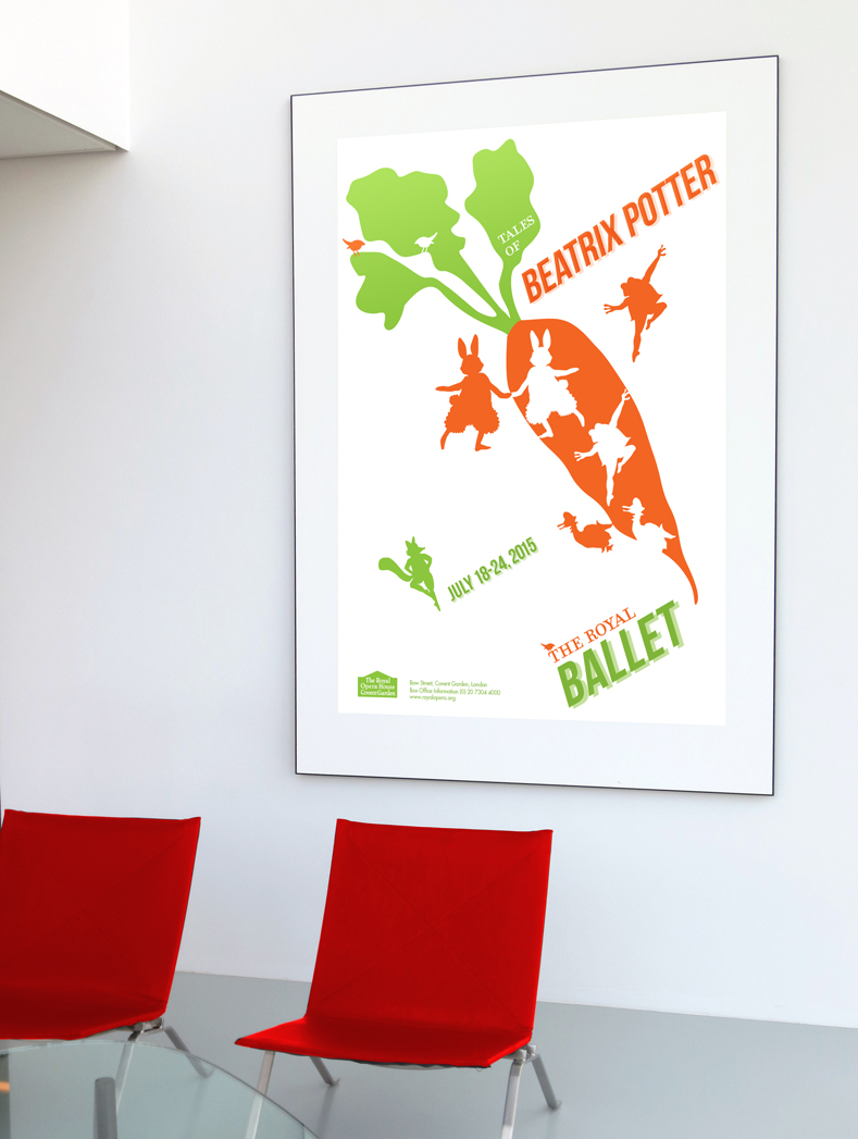 Ballet poster (Tales of Beatrix Potter)